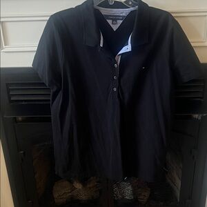 Tommy Hilfiger Men's Navy Polo Shirt